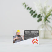 Konstruktion | Material für Zimmereinrichtung Visitenkarte (Stehend Vorderseite)