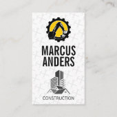 Konstruktion | Property Developer Gebäude Visitenkarte (Vorderseite)