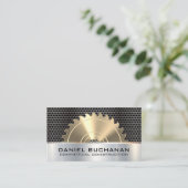 Konstruktion | Saat | Hintergrund für Metallgitter Visitenkarte (Stehend Vorderseite)