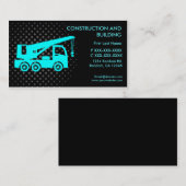 Konstruktion und Gebäude von Visitenkarten Visitenkarte (Vorne/Hinten)
