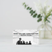 Konstruktion Visitenkarte (Stehend Vorderseite)