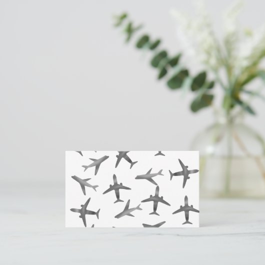 Konstruktion von Flugzeug oder Luftfahrzeugen Visitenkarte (Stehend Vorderseite)