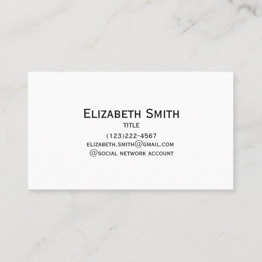 Konstruktion von Flugzeug oder Luftfahrzeugen Visitenkarte (Rückseite)