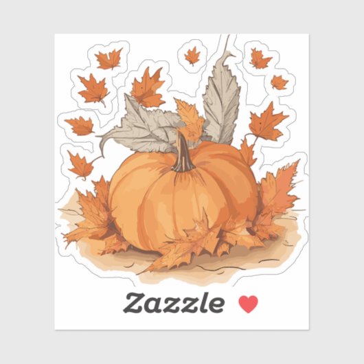 Konstruktion von Kürbisgewächsen und Blätter Aufkleber (Blatt)