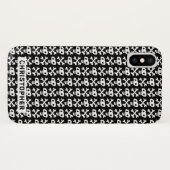 Konstruktion von Schädel und Kreuzknochen Case-Mate iPhone Hülle (Rückseite (Horizontal))