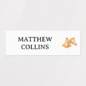 Konstruktion wasserfester Personalisierter Namenss Etiketten (Design 2)