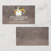 Konstruktion | Zuhause Reparaturwerkzeuge Visitenkarte (Vorne/Hinten)