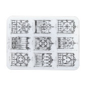 Konstruktionen für Gusseisengeländer, aus "Macfarl Magnet (Horizontal)