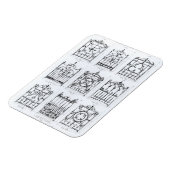Konstruktionen für Gusseisengeländer, aus "Macfarl Magnet (Linke Seite)