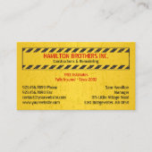 Konstruktionen Handyman-Visitenkarte Visitenkarte (Vorderseite)