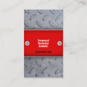 Konstruktionen Handyman-Visitenkarte Visitenkarte (Rückseite)