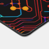 Konstruktionsdarstellung der Leiterplatte Schreibtischunterlage (Ecke)