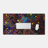 Konstruktionsdarstellung der Leiterplatte Schreibtischunterlage (Tastatur & Maus)