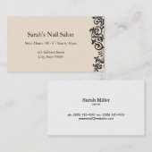 Konstruktionselement Visitenkarte (Vorne/Hinten)