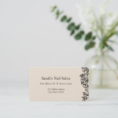 Konstruktionselement Visitenkarte (Stehend Vorderseite)