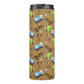 Konstruktionsfahrzeug und Arbeitsmuster Thermosbecher (Rückseite)