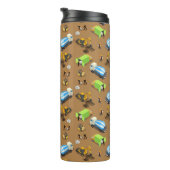 Konstruktionsfahrzeug und Arbeitsmuster Thermosbecher (Nach rechts gedreht)