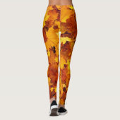 Konstruktionsfehler für Herbstblätter Leggings (Rückseite)