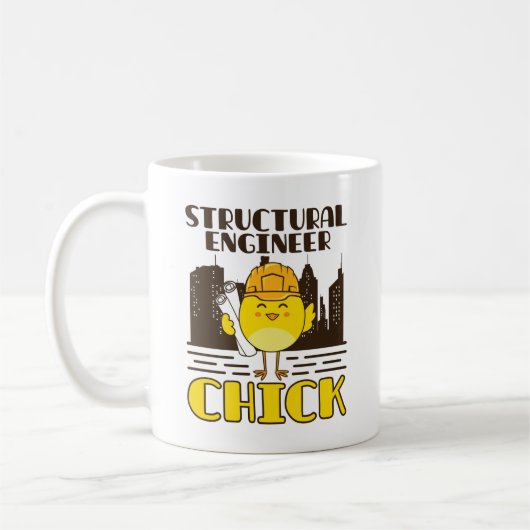 Konstruktionsingenieur Chick Zivil Engineering Kaffeetasse (Links)