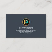 Konstruktionsingenieur für die Rekonstruktion von Visitenkarte (Rückseite)