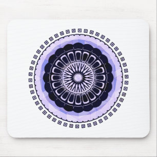 Konstruktionskreismuster mandala mousepad