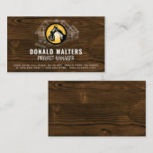 Konstruktionslogo | Blueprints-Visitenkarte Visitenkarte (Vorne/Hinten)