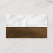 Konstruktionslogo | Carpentry Handyman Visitenkarte (Rückseite)