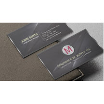 Konstruktionsmetall, Gerahmt, Monogramm, Schwarz