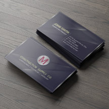 Konstruktionsmetall, Gerahmt, Monogramm, Schwarz