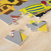 Konstruktionsmuster für Lastkraftwagen Puzzle (Seite)