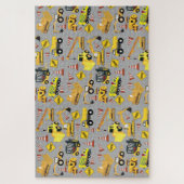 Konstruktionsmuster für Lastkraftwagen Puzzle (Vertikal)