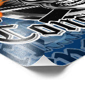 Konstruktionsschädel mit Hard: Killer-Konstruktion Fotodruck (Ecke)