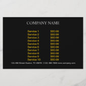 Konstruktionswerkzeuge Flyer (Hinten)