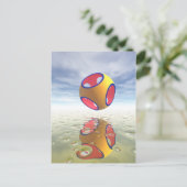 Konstruktive Geometrie Postkarte (Stehend Vorderseite)