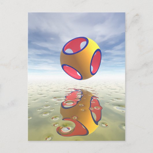 Konstruktive Geometrie Postkarte (Vorderseite)