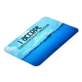 "konstruktive Kritik" Motivation Affirmation Magnet (Linke Seite)