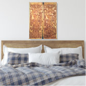 Konsulardiptych Anastasius geschnitzt Leinwanddruck (Insitu (Schlafzimmer))