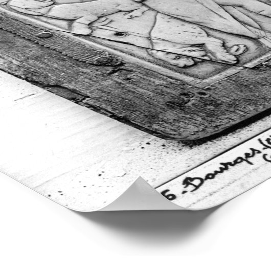 Konsularischer Schwanz von Aetius, links Handfläch Poster (Ecke)