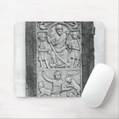 Konsulats- Diptych von Aetius, links Handplatte Mousepad (Mit Mouse)