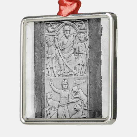 Konsulats- Diptych von Aetius, links Handplatte Ornament Aus Metall (Links)