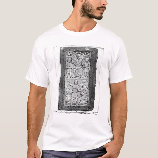 Konsulats- Diptych von Aetius, links Handplatte T-Shirt (Vorderseite)