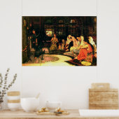 Konsultieren des Oracle (1882)~ Fine Art Leinwand Poster (Küche)