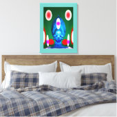Konsultieren Sie das Oracle Leinwanddruck (Insitu (Schlafzimmer))