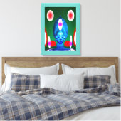 Konsultieren Sie das Oracle Leinwanddruck (Insitu (Schlafzimmer))