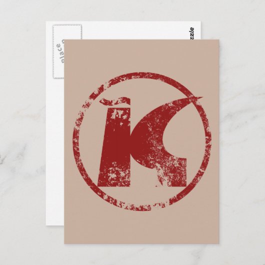 Konsum Postkarte (Vorne/Hinten)