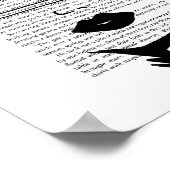 Konsumiert mit Wonder (The Great Gatsby) Poster (Ecke)