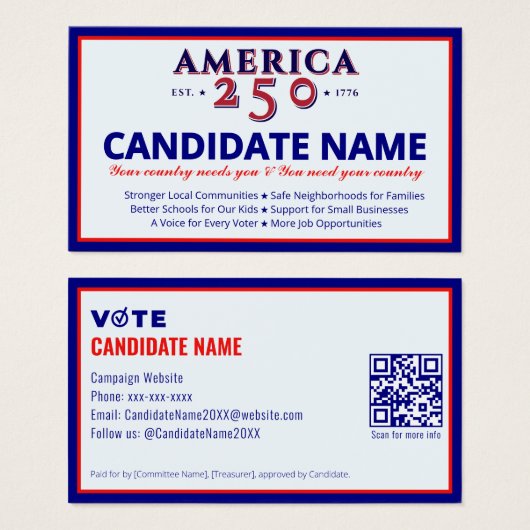 Kontakt für die politische Kampagne 2026 (Vorne & Hinten)