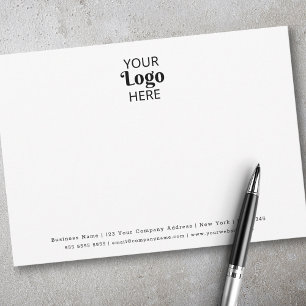 Kontakt für Minimalistische Unternehmen Mitteilungskarte