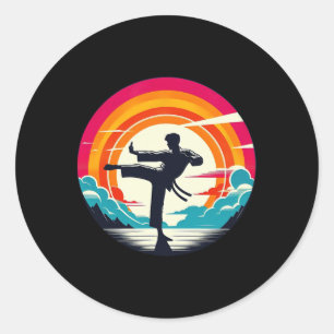 Kontakt Sport Taekkyon1 Runder Aufkleber