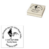 Kontaktinformationen für das Crowing Black Roster Gummistempel (Stempel)